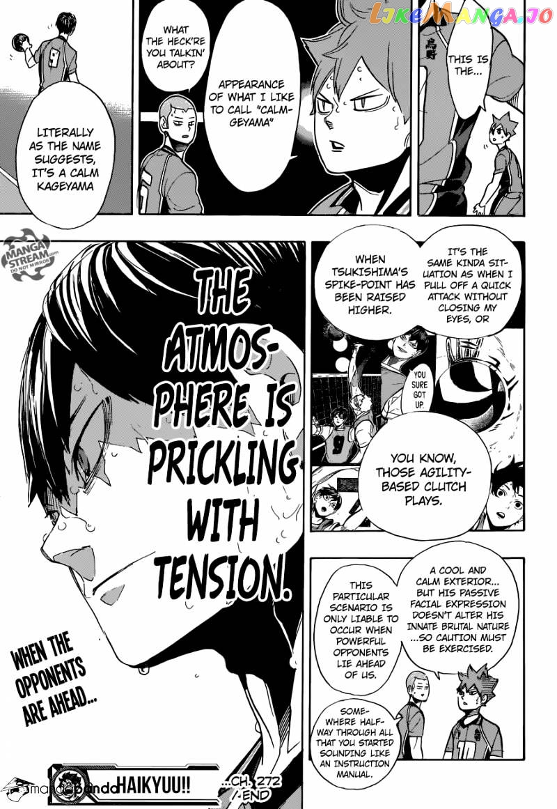 Haikyuu!!, Chapter 272 image 18